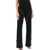 MUGLER Straight Jeans With Zippers BLACK