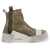 BORIS BIDJAN SABERI Bamba 3.3 Hi-Top Sneakers* OAK WHITE SOLE