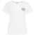 Pinko T-shirt with rhinestone logo White