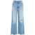 MOTHER Jeans "Spinner Zip Heel" Blue