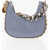Stella McCartney Faux Leather Mini Hobo Bag With Gradient Chain Detail Blue