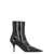 Balenciaga Balenciaga Knife 80 Leather Ankle Boots Black