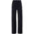 NORMA KAMALI Norma Kamali Straight Leg Trousers BLUE