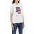 DSQUARED2 Easy Fit T-Shirt With Graphic Print WHITE