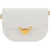 Coccinelle Dew Shoulder Bag BRILLANT WHITE