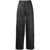 ROTATE Birger Christensen ROTATE SEQUIN TWILL WIDE PANTS CLOTHING BLACK