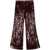 ROTATE Birger Christensen ROTATE SEQUINS LOW WAIST PANTS CLOTHING RED