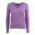 Ralph Lauren RALPH LAUREN Lilac wool and cashmere cable-knit sweater LILAC