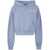 SPORTY & RICH Sporty & Rich French Cropped Hoodie Clothing PINK & PURPLE