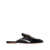 TOD'S TOD'S DIVER SMOOTH SPECIAL MULE SHOES BLACK