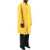Maison Margiela Trench Coat In Worn-Out Effect Coated Cotton YELLOW