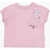 Converse Crew-Neck Relaxed Boxy T-Shirt With Breast Pocket And Flower Pink