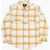 Converse All Star Plaid Check Flannel Lifestyle Overshirt Beige