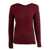 Ralph Lauren RALPH LAUREN Bordeaux wool and cashmere cable knit sweater RED