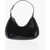 BY FAR Semi Patent Leather Baby Amber Shoulder Bag Black