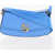 Stella McCartney Faux Leather Shoulder Bag With Golden Monogram Blue