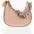 Stella McCartney Faux Leather Mini Hobo Bag With Two-Tone Chain Detail Pink