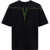 Marcelo Burlon Stitch Wings T-Shirt BLACK LIME