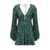 ROTATE Birger Christensen Rotate Birger Christensen Sequins Dress GREEN