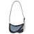 MUGLER Mugler 'Small Denim Spiral Curve 01' Shoulder Bag MULTICOLOR