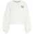 Pinko Sweatshirt with rhinestone logo White