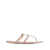 Valentino Garavani Valentino Garavani Rockstud Rubber Thong Sandals POWDER