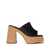 Stella McCartney Stella McCartney Skyla Heel Mules Black