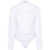 Alaïa ALAÏA Cotton shirt bodysuit WHITE