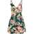 ZIMMERMANN Zimmermann Floral Print Linen Mini Dress GREEN