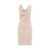 Givenchy GIVENCHY 4G Draped Dress in Jacquard PINK