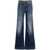 7 For All Mankind 7 For All Mankind Dojo Flared Denim Jeans BLUE