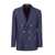 Brunello Cucinelli Brunello Cucinelli Single-Breasted Jacket In Wool And Linen Twill DENIM BLUE