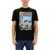 DSQUARED2 DSQUARED2 T-SHIRT WITH PRINT BLACK