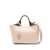 TOD'S Tod'S Calf Leather Tote Bag With Logo Plaque PINK