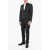 CORNELIANI Mandarin Lapel Academy 3 Piece Suit Black