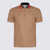 Burberry BURBERRY BEIGE COTTON POLO SHIRT BROWN