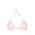 Versace Versace Pale Pink Barocco Triangle Beachwear Bra PALE PINK