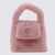 Blumarine Blumarine Chalk Pink Faux Fur Monogram B Bag CHALK PINK