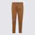 DSQUARED2 DSQUARED2 BROWN COTTON BLEND TROUSERS BROWN