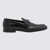 TOD'S TOD'S BLACK LEATHER LOAFERS 