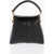 TOD'S Leather Handbag With Golden Details And Removable Shoulder S Black