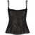 Stella McCartney STELLA MCCARTNEY corset-style peplum tank top BLACK