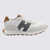 Hogan Hogan White And Grey Leather Sneakers TAUPE/MULTI
