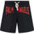 Palm Angels Swimsuit BLACK RED