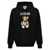 Moschino Moschino 'Archive Teddy' Hoodie Black