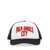 Palm Angels PALM ANGELS BASEBALL HAT WITH LOGO WHITE