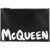 Alexander McQueen Graffiti Flat Pouch BLACK WHITE