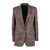 Dondup DONDUP Prince of Wales single-breasted blazer MULTICOLOR