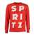 Mc2 Saint Barth MC2 Saint Barth Spritz Jacquard Print Crewneck Sweater ORANGE