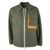 DUNO Duno Burano Jacket In Green Technical Fabric GREEN